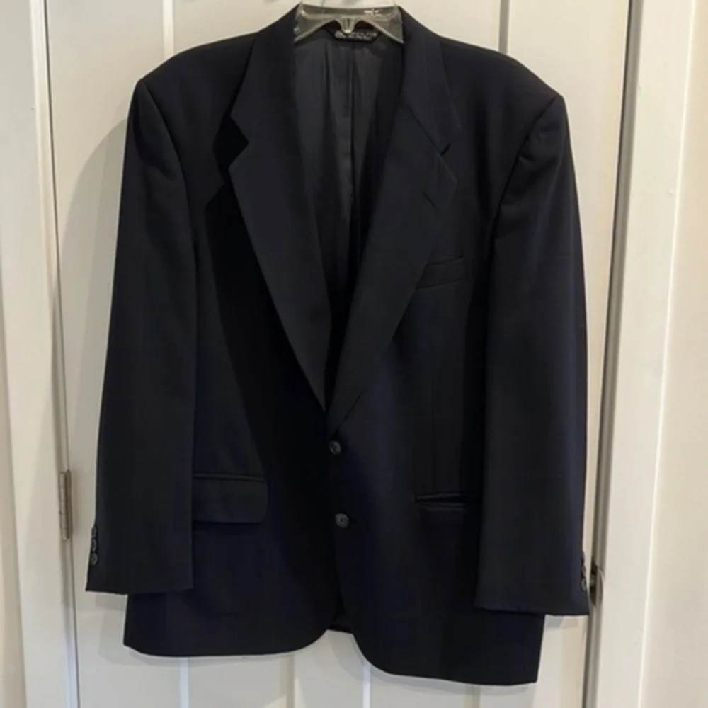 Halston 2 Button Wool Blazer